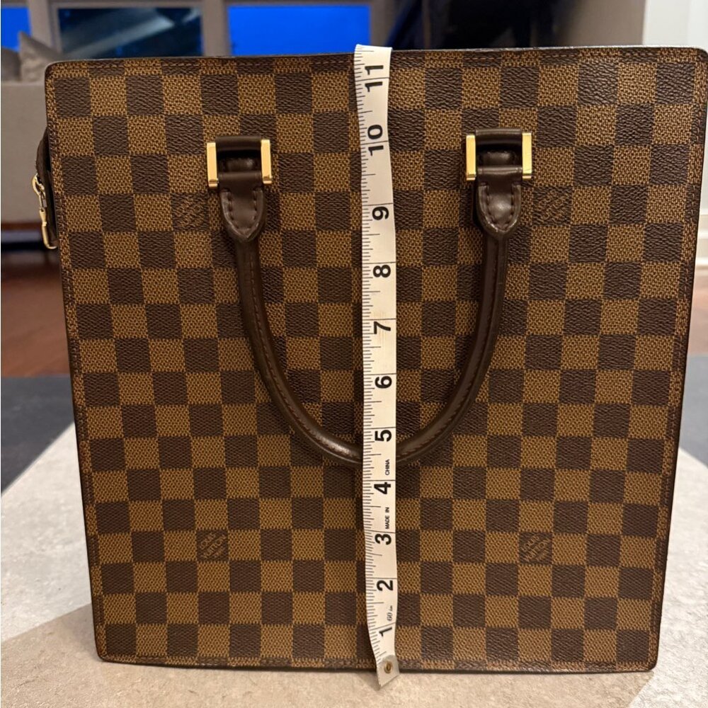 LOUIS VUITTON Damier Ebene Canvas Venice Sac Plat Bag